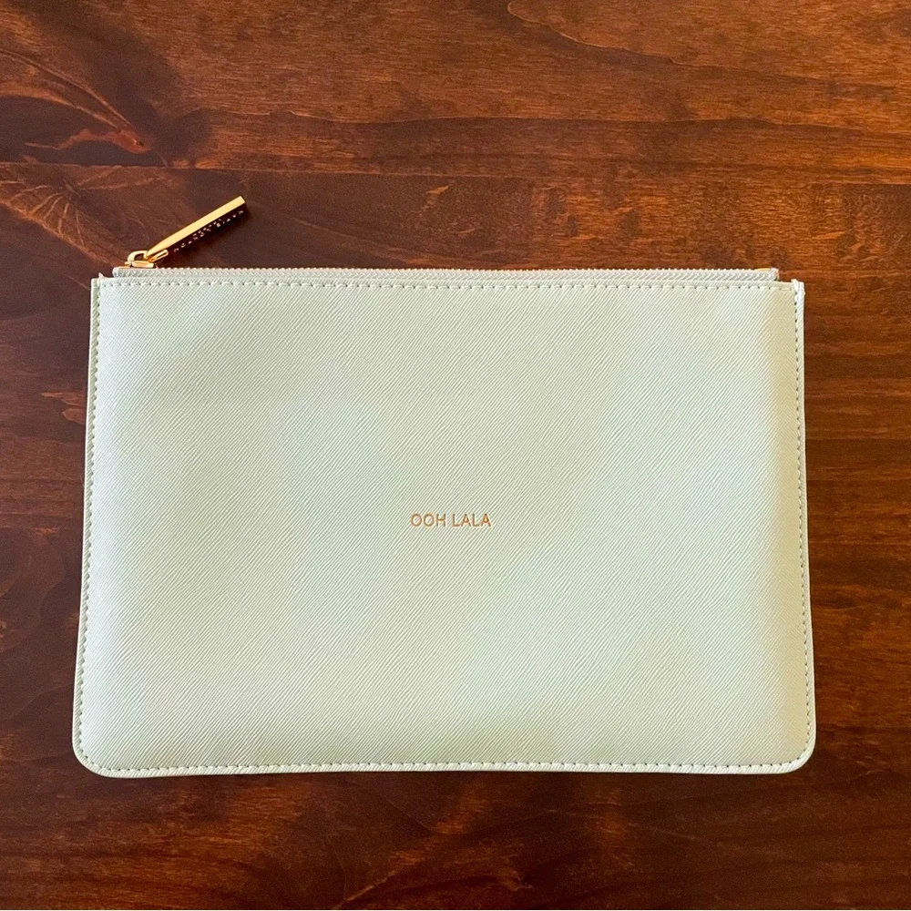 Katie Loxton London Mint Green Clutch